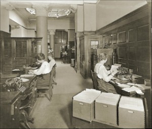 1950's file room