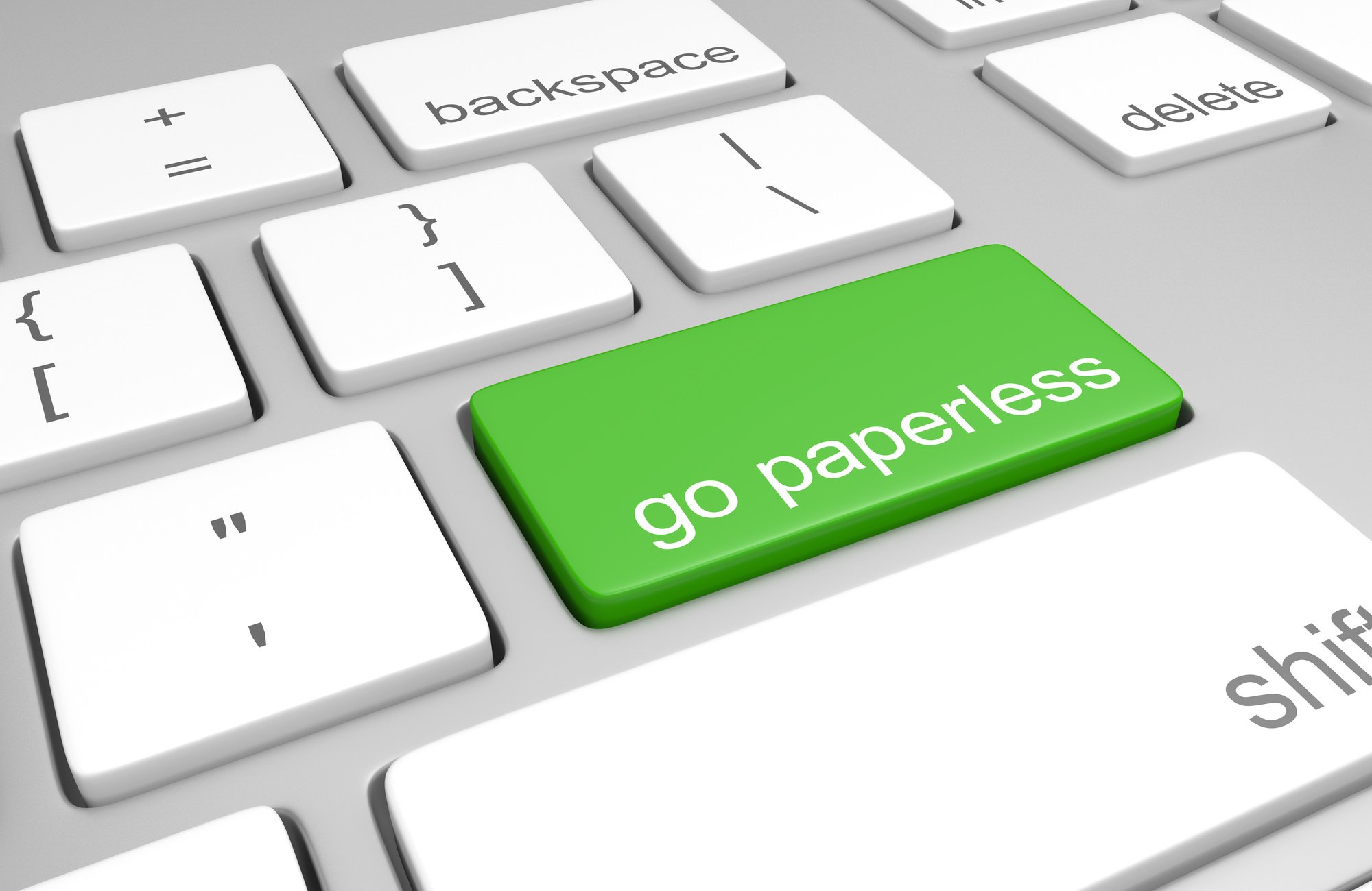 going paperless in the office